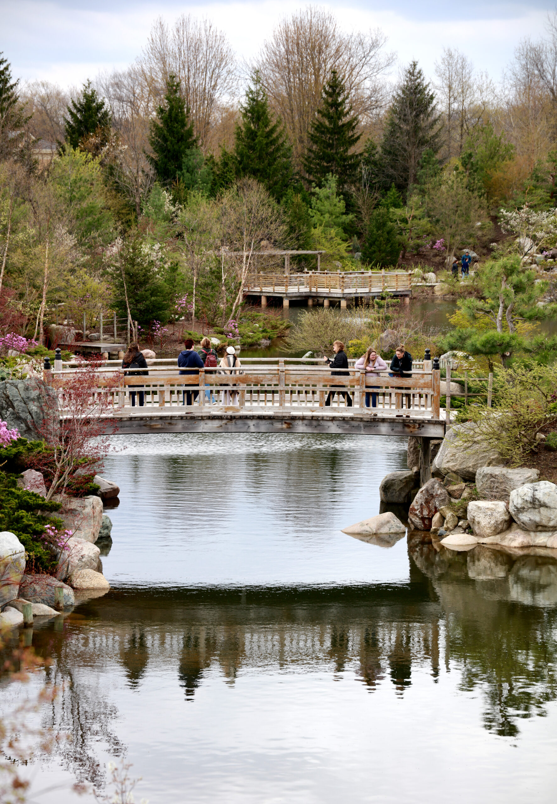 Japanese Bridge & Reflecting Pond (1, 2 & 3)