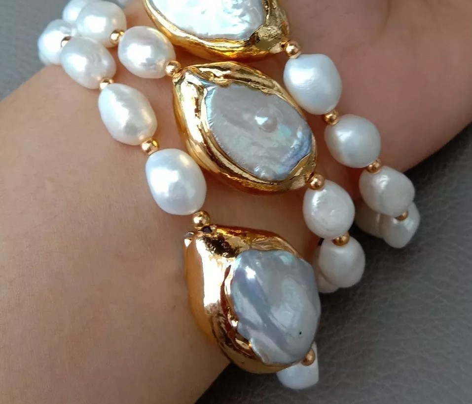 Baroque Pearl Bracelet