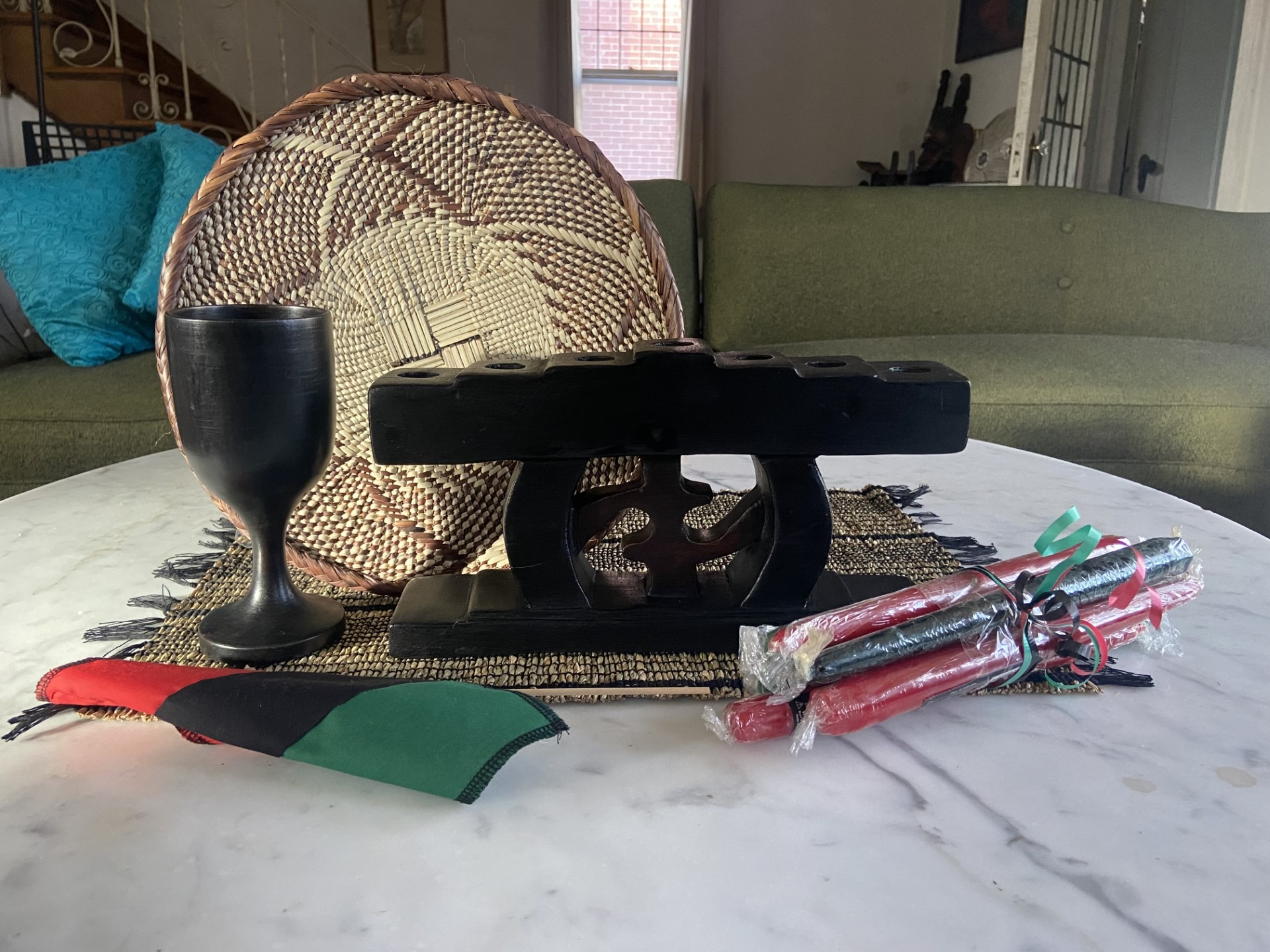 Adinkra Kwanzaa Set - Gye Nyame
