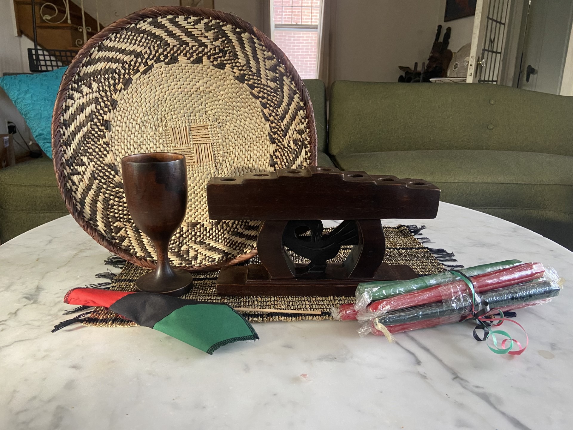 Adinkra Kwanzaa Set - Sankofa