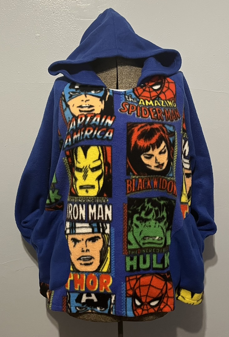 Classic Marvel Superhero Hoodie