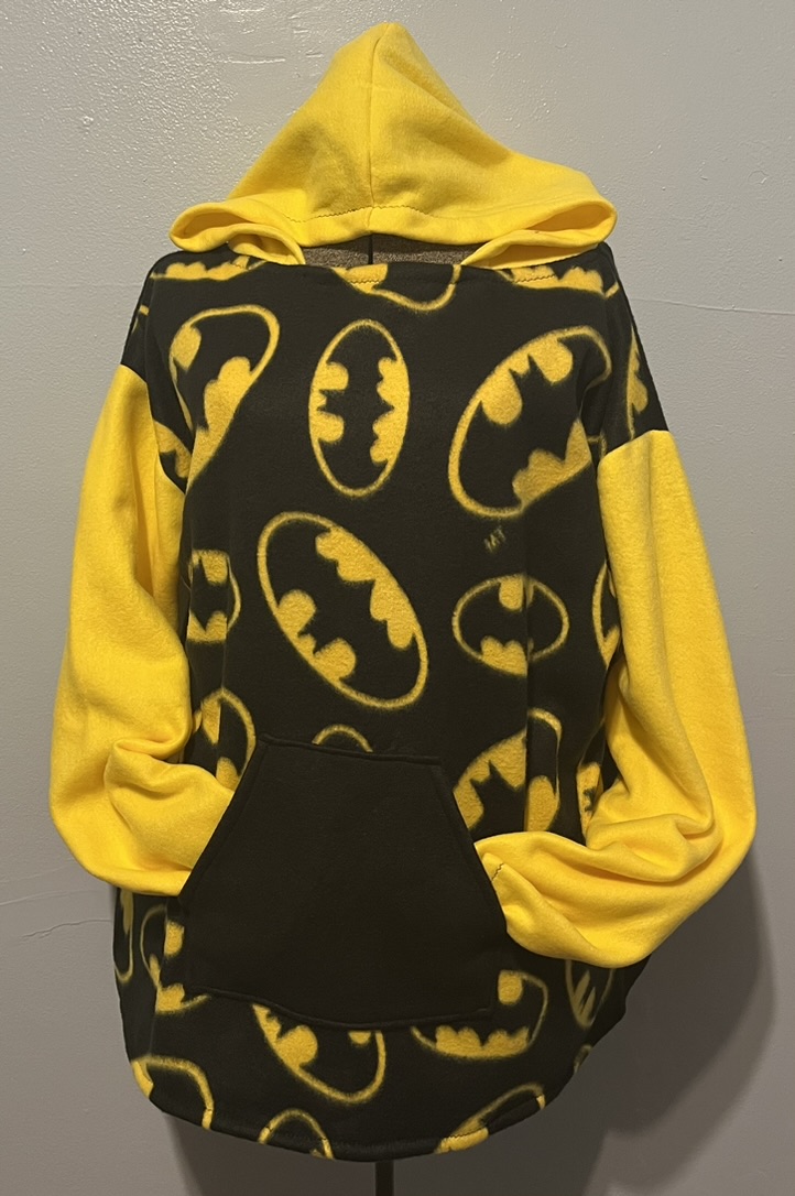 Batman Unisex Hoodie - Yellow & Black