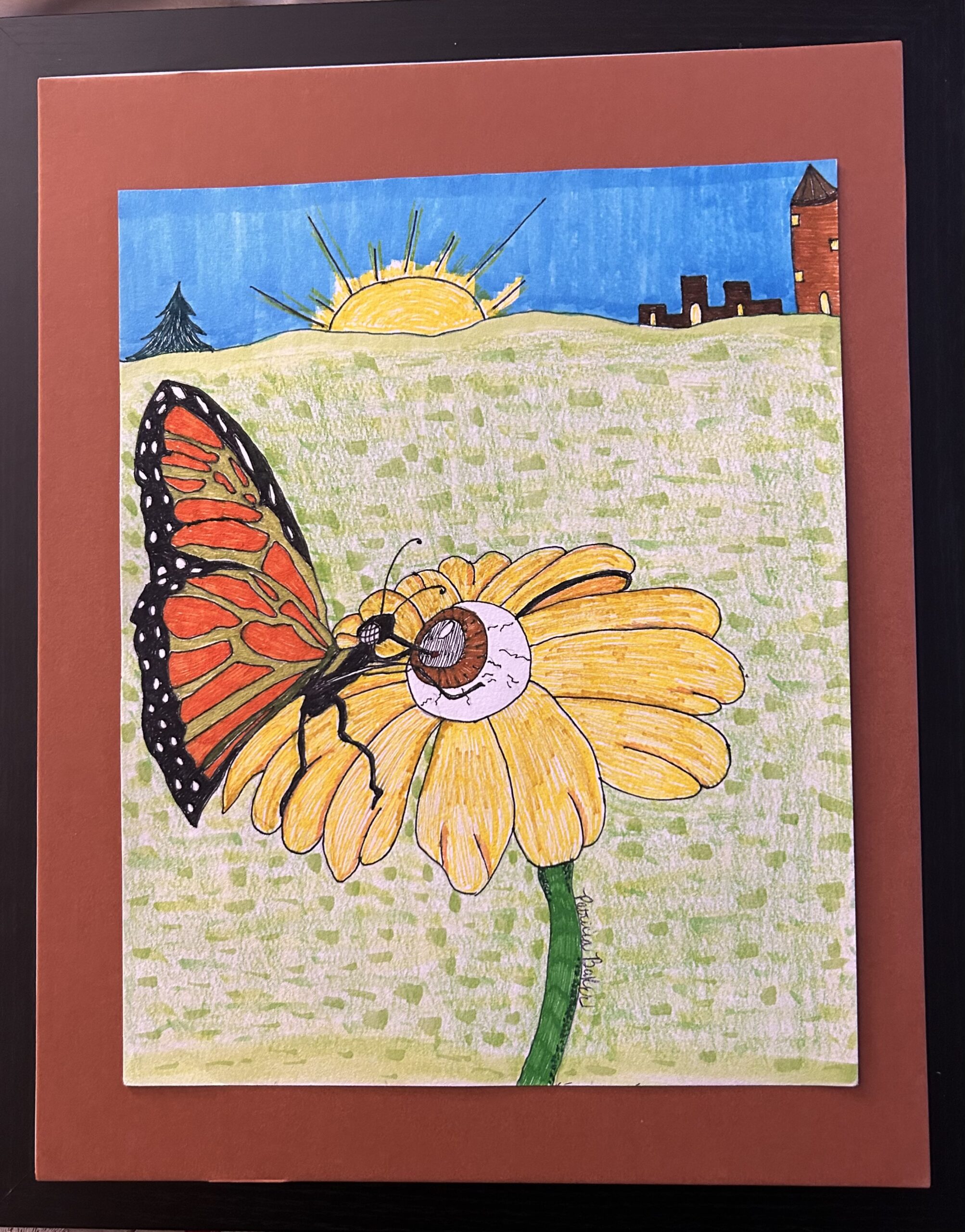 Butterfly on Flower