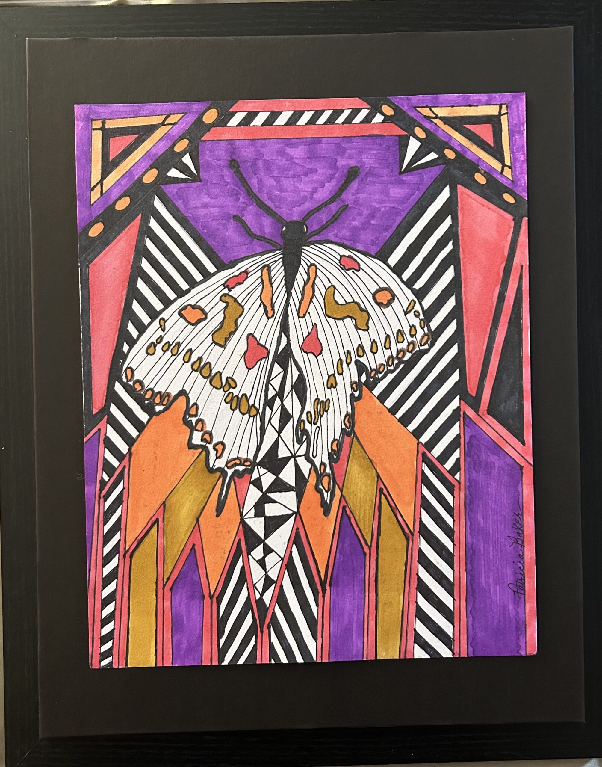 Abstract Butterfly