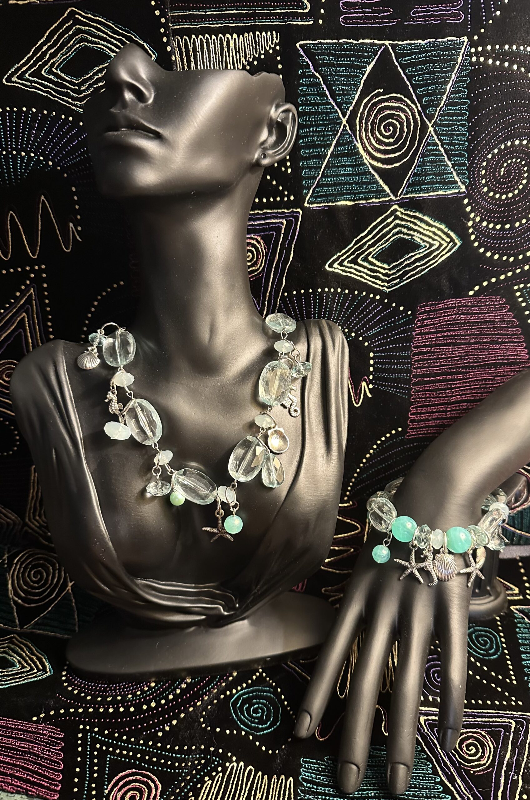 Visions of the Sea 2-piece necklace set