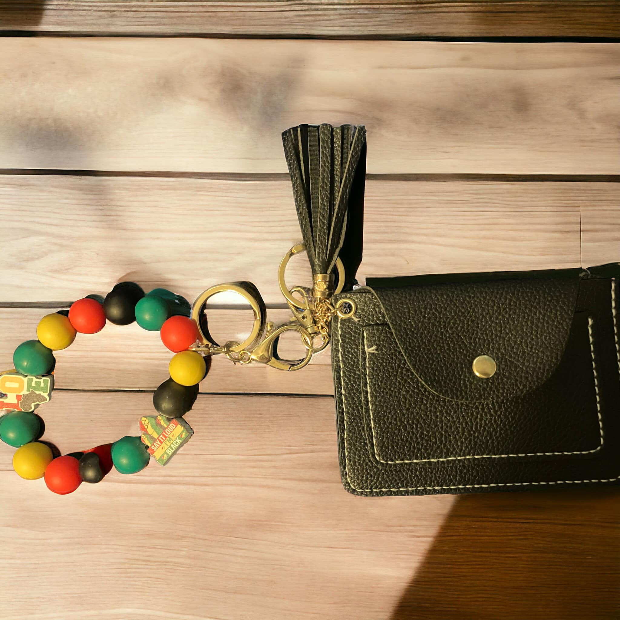 Silicone key chains with small coin purse