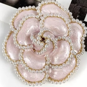 The Difference Ceramic and Pearl Brooch