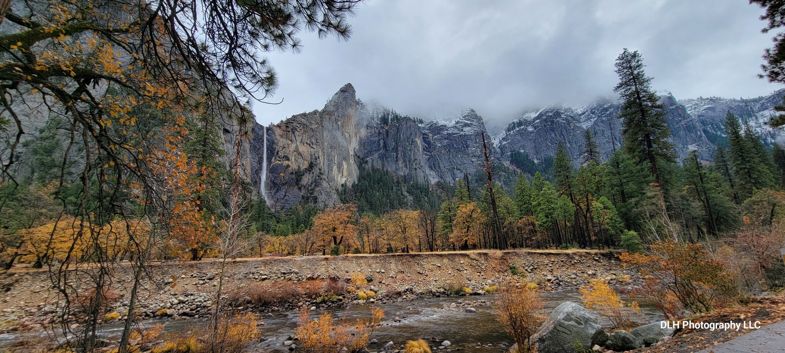 Yosemite Falls w/Stream, Yosemite National Park, CA 2024