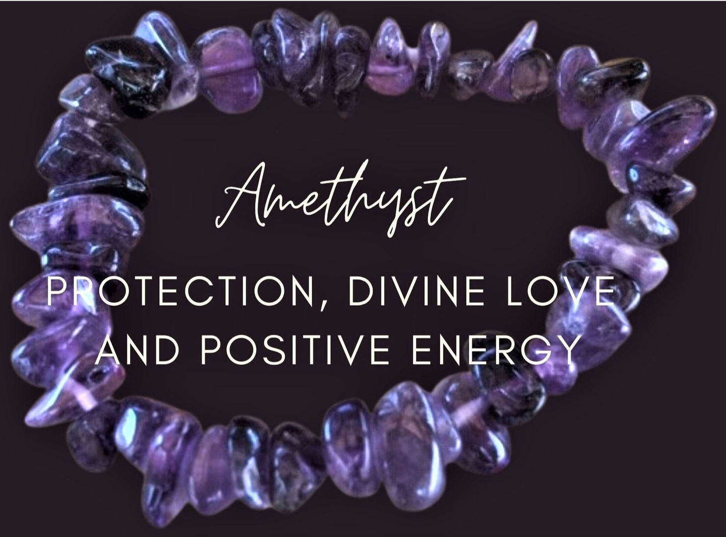 Amethyst Chip Bracelet